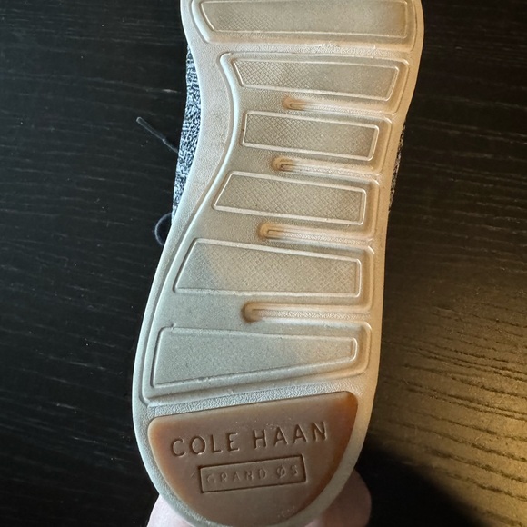 Cole Haan Men’s ZERØGRAND Stitchlite Wingtip Dress Shoe size 13. Gray & Black. - Picture 4 of 4